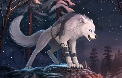 Собака Рисунок Аниме Волк Walking Pack, Собака, млекопитающее, животные,  дракон png | Klipartz