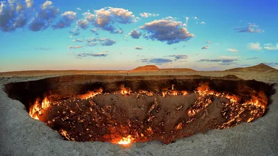 Туркменистан потушит \"Врата ада\" ради \"улучшения экологии\" | Euronews