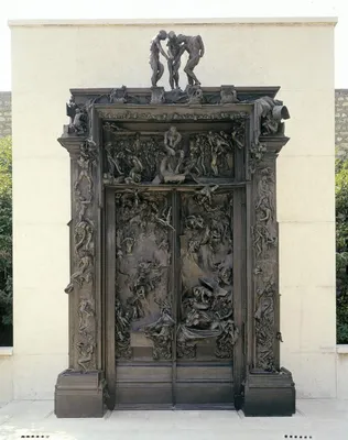 Огюст Роден - Врата ада, 1890, 400×635 см: Описание произведения | Артхив