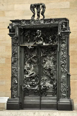 Огюст Роден - Врата ада. Фрагмент 21, 1890, 400×635 см: Описание  произведения | Артхив