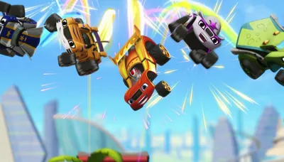 Купить Набор Вспыш и чудо машинки 4 шт. Blaze and Monster Machines Blaze в  Украине, Киеве, Днепре, Львове. Интернет-магазин Dreamtopia.