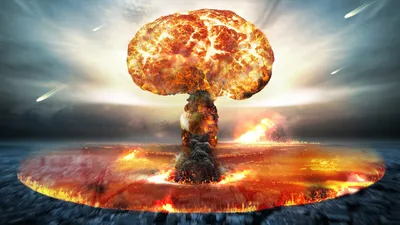 ядерный взрыв и взрыв. общая иллюстрация. Иллюстрация штока - иллюстрации  насчитывающей вектор, чертеж: 267345216