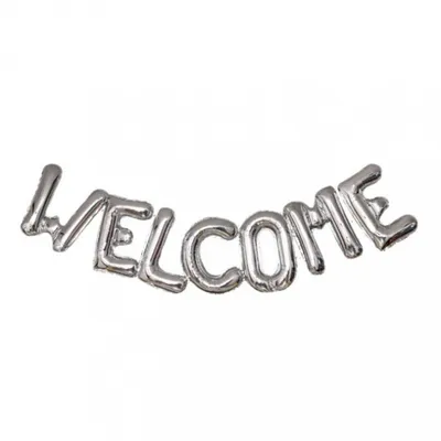 Welcome Lettering Text on Black Background · Free Stock Photo