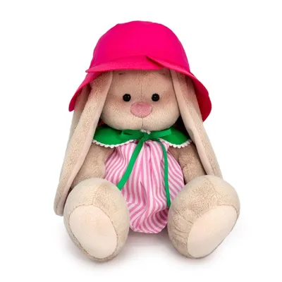 Мягкая игрушка «Зайка Ми в шляпе-цветок», 23 см купить в Чите Средние  мягкие игрушки в интернет-магазине Чита.дети (9096858)