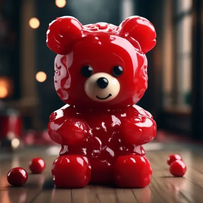 Игрушка Желейный медведь Fun Bear - «Яркий, очень симпатичный и прочный медведь  Валера из силикона. Совсем как желейный, но гораздо лучше!» | отзывы