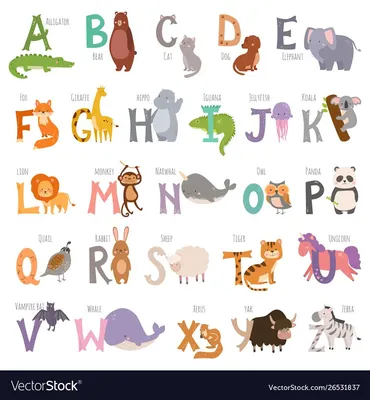 Картинки с надписью азбука животных в картинках от а до я (45 фото) » Юмор,  позитив и много смешных картинок