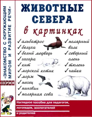 Плакат Животные Северной Америки А2 картон - Интернет-магазин Глобус