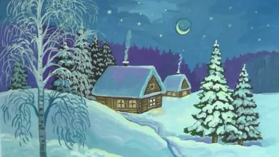 Зима Срисовки Легкие Пошаговые (800 Рисунков) Рисунки Для Начинающих  Карандашом Простые Идеи Красивые Картинки