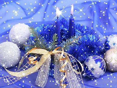Зима Рождество 3 | Blue christmas cards, Blue christmas, Blue christmas  decor
