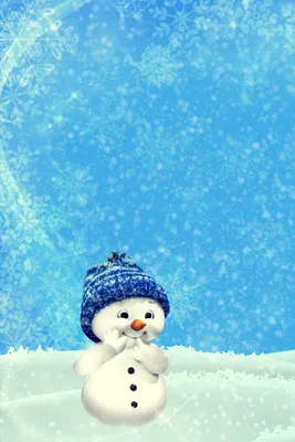 Скачать обои Праздники Richard Cowdrey, Новый год, зима, снеговик на  рабочий стол 1280x1024