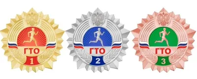 Значок СССР \"Готов к труду и обороне (ГТО)\" 2 степень, булавка стоимостью  153 руб.