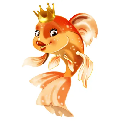Акварельный скетч Золотая рыбка | Рисунки, Золотая рыбка, Рукоделие