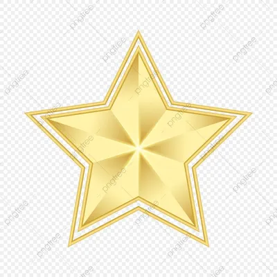 Блестящая золотая звезда Векторное изображение ©dvargg 11040182