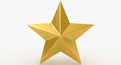 Золотая звезда - 3D представляют Иллюстрация штока - иллюстрации  насчитывающей как, отборно: 127926596