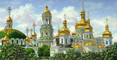 Золотые купола над Никополи | Храм Преподобного Серафима Саровского