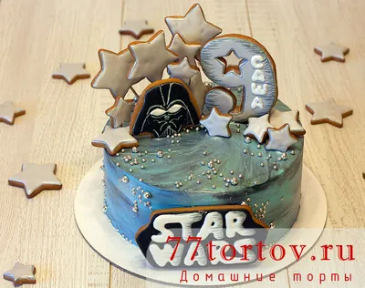 ☆Детский торт Звездные войны. Созвездие сладостей